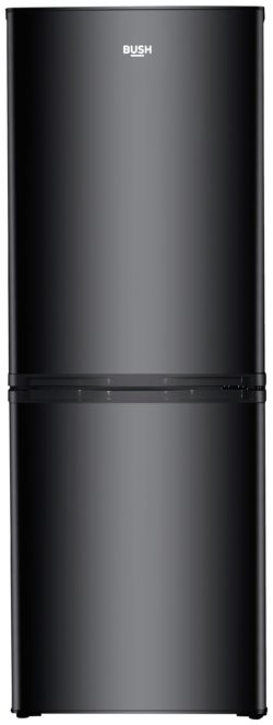Bush - BSFF55152B2 - Fridge Freezer - Black